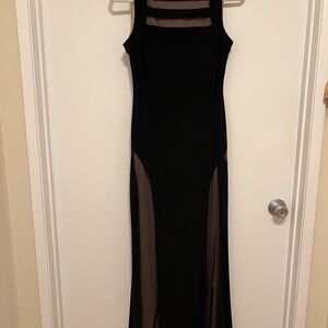 Elegant Black Evening Dress